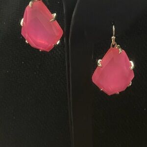 Kendra Scott Pink Statement Earrings
